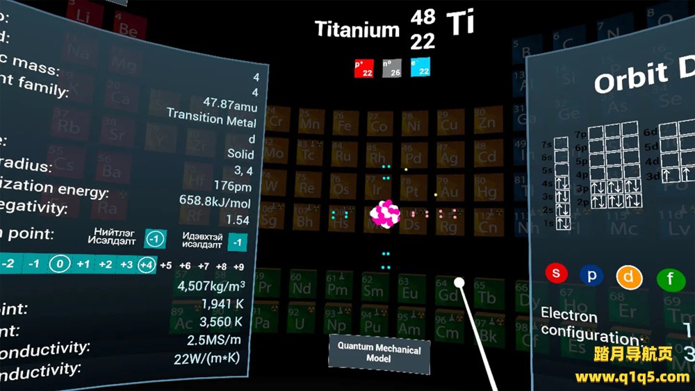 Meta Quest 游戏《元素周期表》Periodic Table