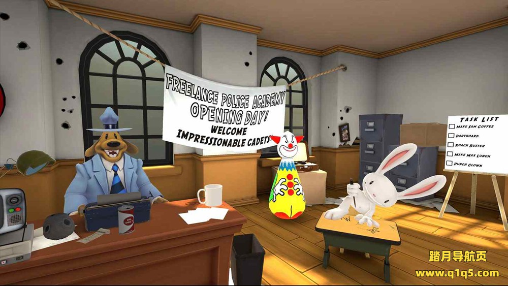 Oculus Quest 游戏《奇妙创通关-虚拟警探》Sam and Max- This Time Its Virtual