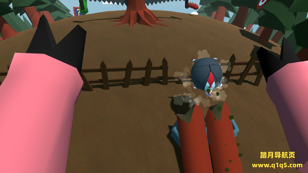 Oculus Quest 游戏《Bacon Roll》小猪快跑