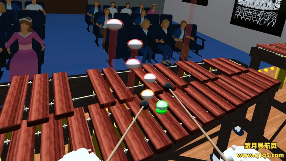 Meta Quest 游戏《马林巴 VR 凯德》Marimba VRCade