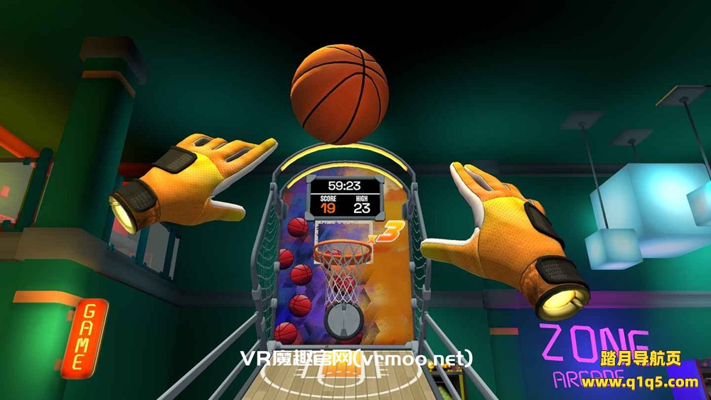 Oculus Quest 游戏《暴走投篮》In da Hoop JUST HOOPS