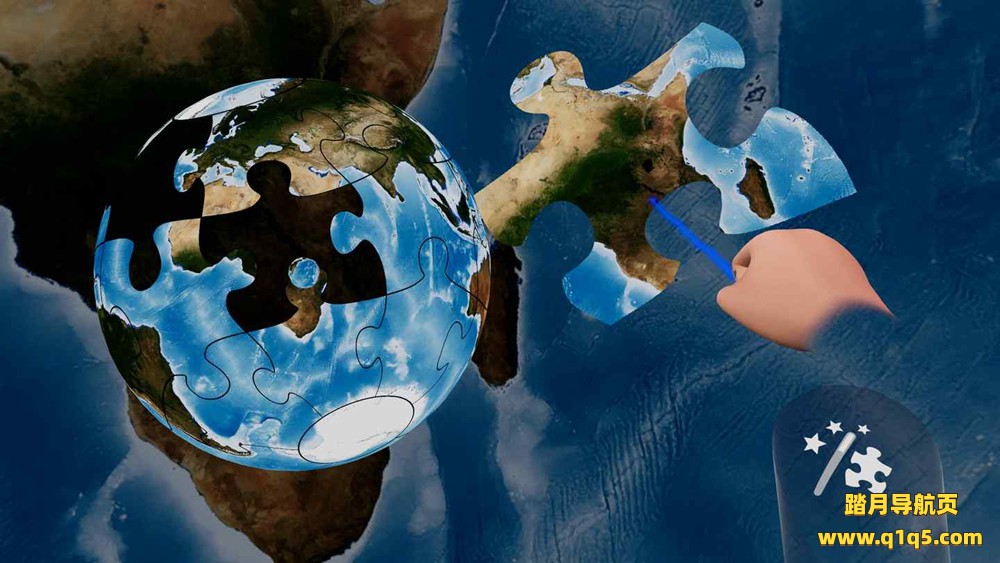 Oculus Quest 游戏《Jigsaw 360°》360°拼图(Oculus Quest VR +手部追踪）