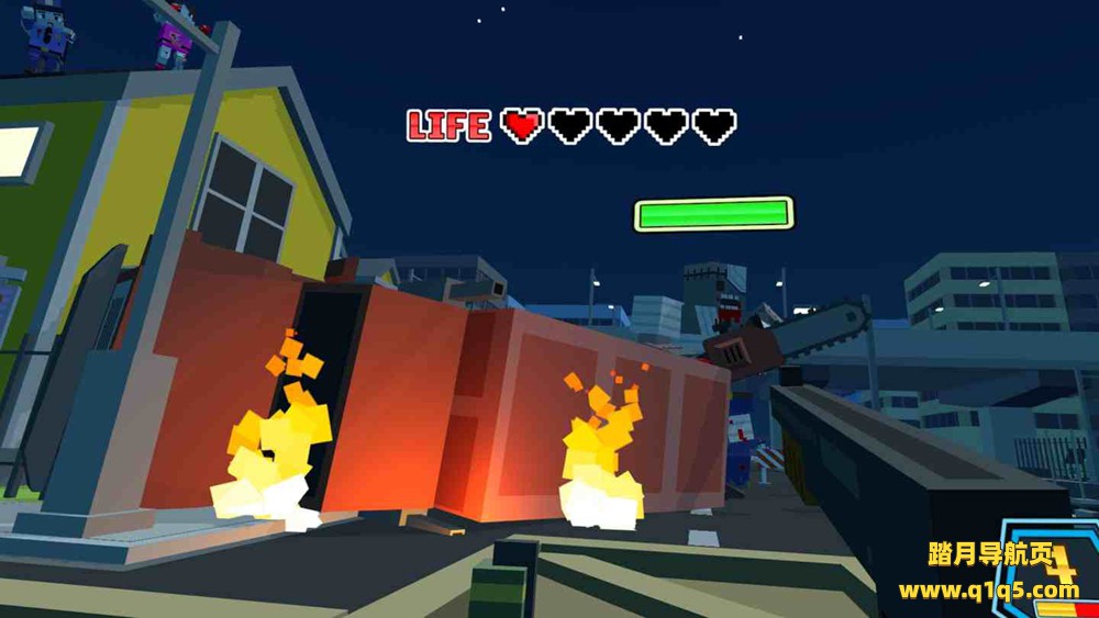 Oculus Quest 游戏《Voxel Shot VR》像素僵尸