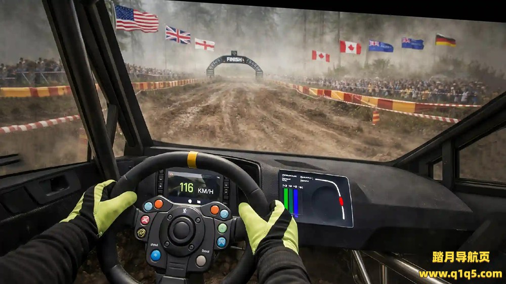 Meta Quest 游戏《拉力赛车VR：极限速度挑战》Rally Racing VR- Xtreme Speed Challenge