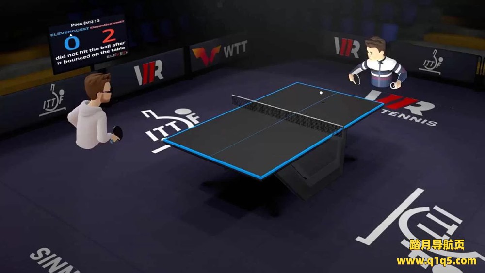 Oculus Quest 游戏《真实乒乓球》Eleven- Table Tennis