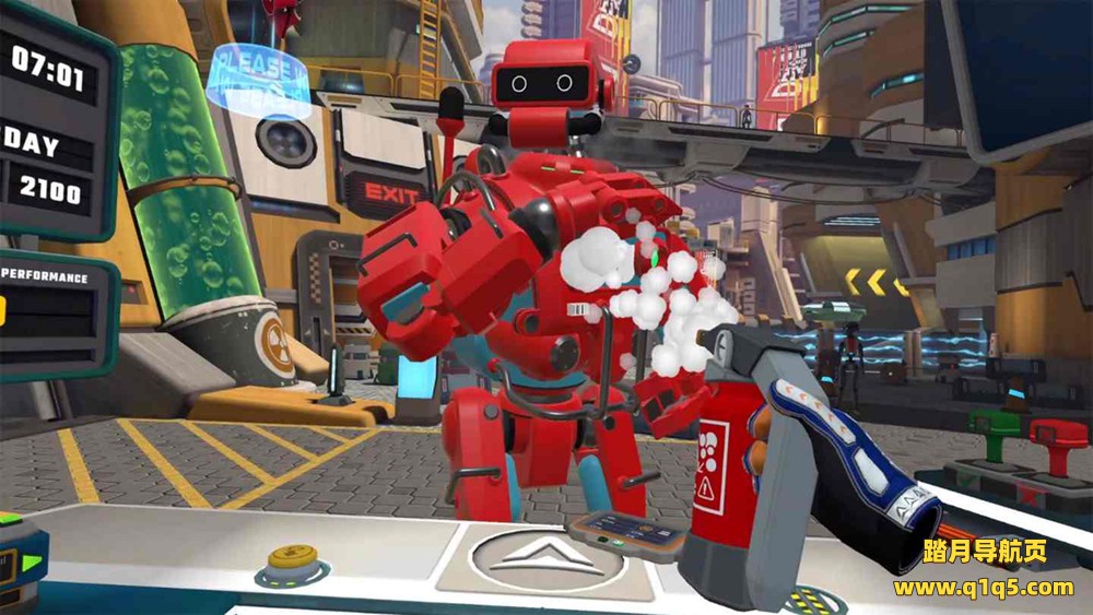 Oculus Quest 游戏《边境机器人 VR》Border Bots VR