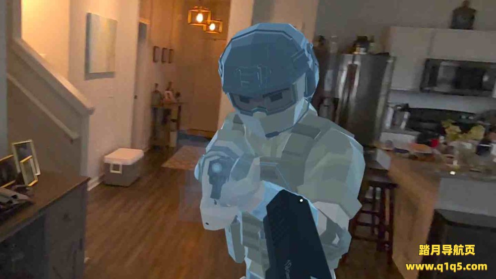 Meta Quest 游戏《咔哒咔哒 枪战》Click Clack Mixed Reality