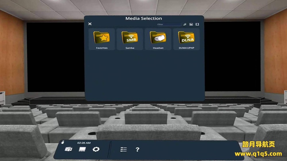 Oculus Quest 应用《飞猪播放器》Pigasus VR Media Player