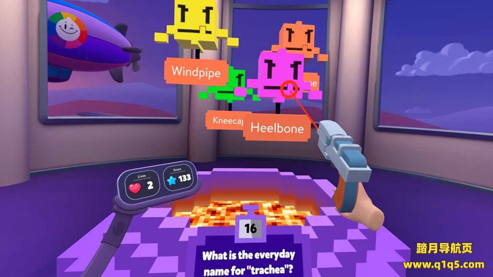 Oculus Quest 游戏《迷你竞赛》Trivia Crack VR