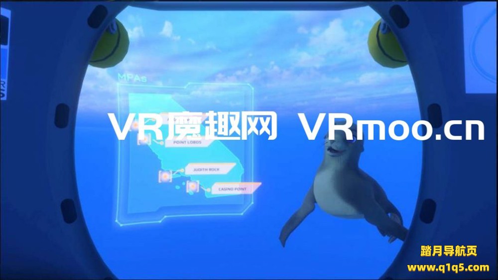 Oculus Quest 游戏《DIVE VR》加利福尼亚海洋