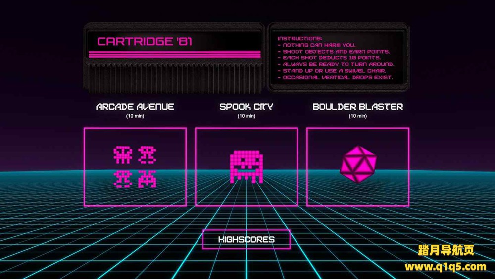 Oculus Quest 游戏《墨盒 81》Cartridge 81 VR