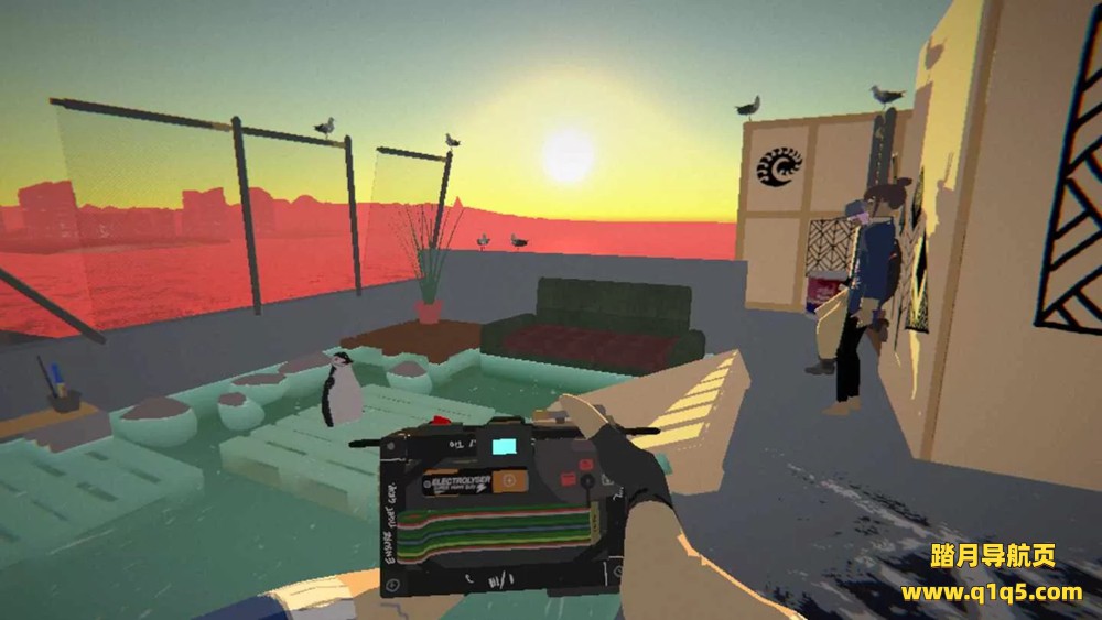 Oculus Quest 游戏《摄追赤红末世代VR》Umurangi Generation VR