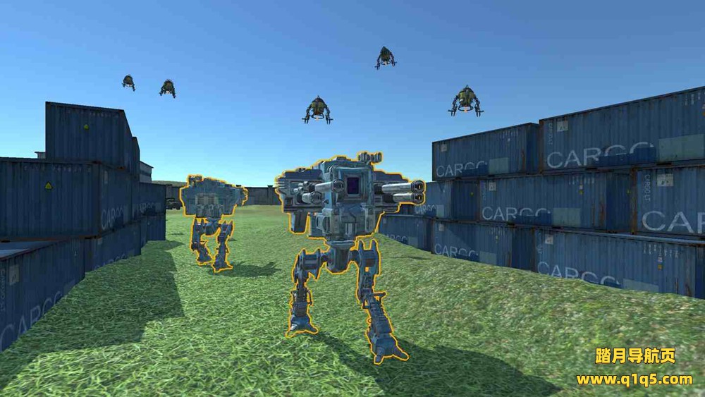 Meta Quest 游戏《机器人机甲》Robots Wars Mech Shooter