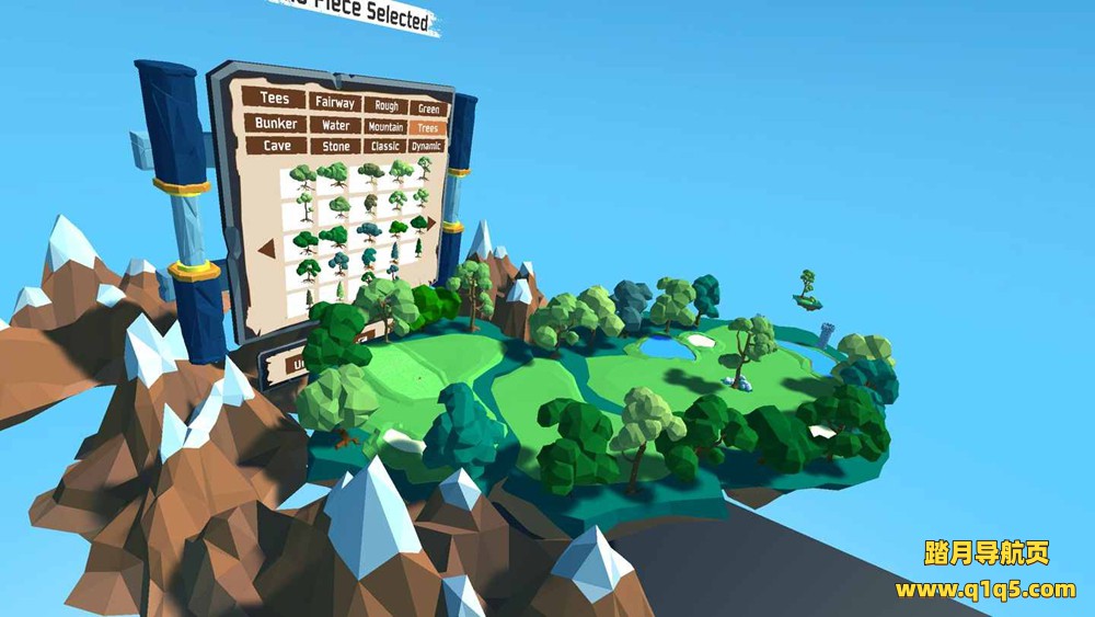 Oculus Quest 游戏《云大陆~迷你高尔夫》Cloudlands 2