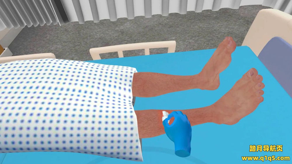 Meta Quest 游戏《伤口护理模拟器》Wound Care Simulator
