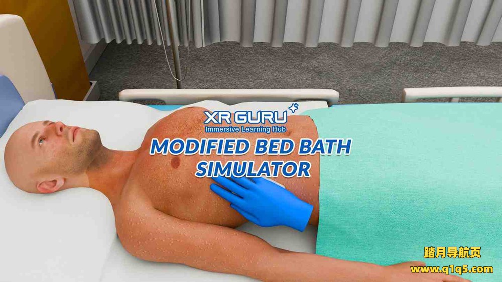 Meta Quest 游戏《Modified Bed Bath Simulator》改良型床上沐浴模拟器