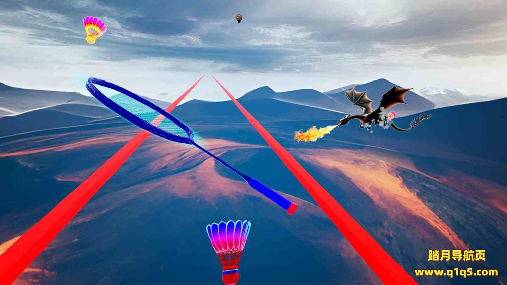 Meta Quest 游戏《挥舞羽毛球》Bad Saber