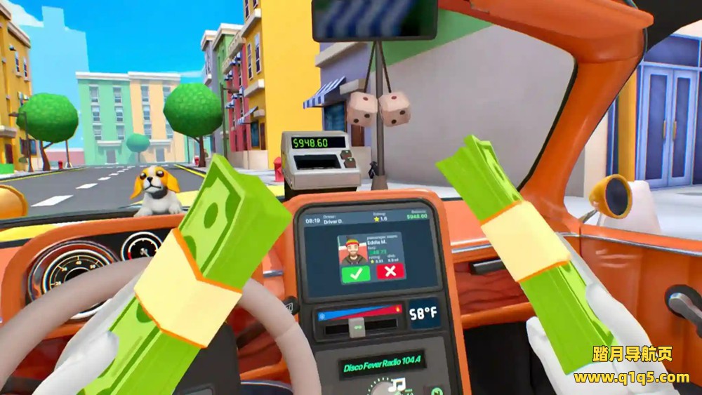 Meta Quest 游戏《出租车司机VR》TAXI DRIVER VR