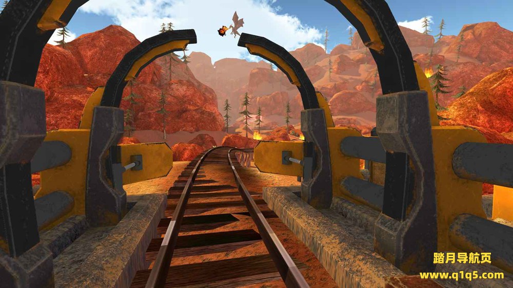 Oculus Quest 游戏《龙过山车》Dragon Roller Coaster