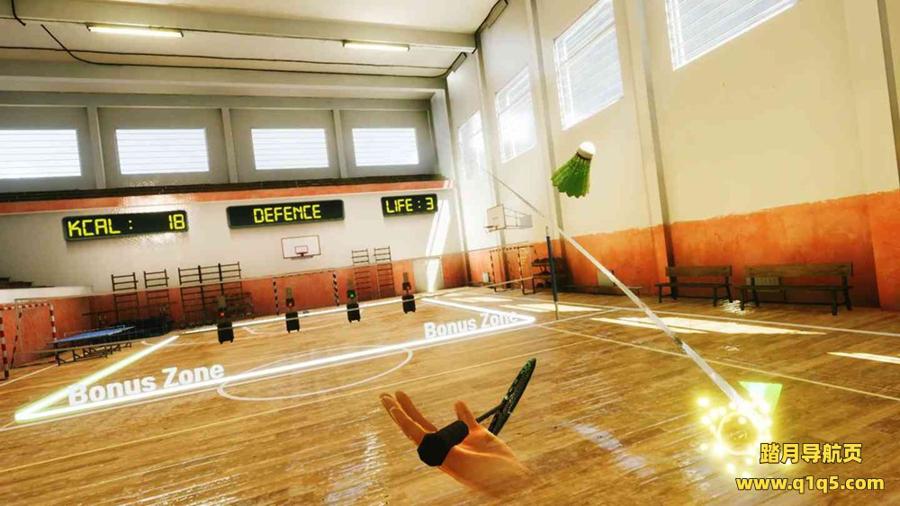 Meta Quest 游戏《弹跳羽毛球》Diet Smash VR
