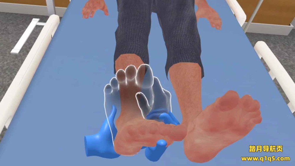 Meta Quest 游戏《PROM 模拟器（足部护理）》PROM Simulator (Foot Care)