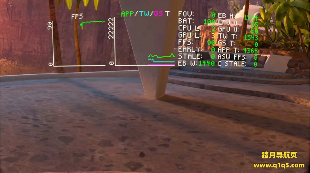 Oculus Quest 程序《OVR 指标工具》OVRMetricsTool