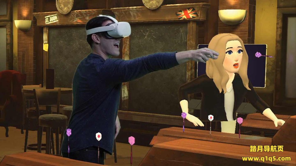 Oculus Quest 游戏《趣味飞镖》ForeVR Darts