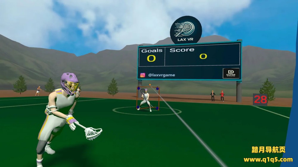 Meta Quest 游戏《球员模拟》LAX VR