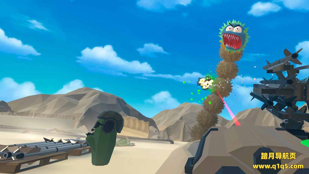 Oculus Quest 游戏《仙人掌牛仔 – 沙漠战争》Cactus Cowboy – Desert Warfare