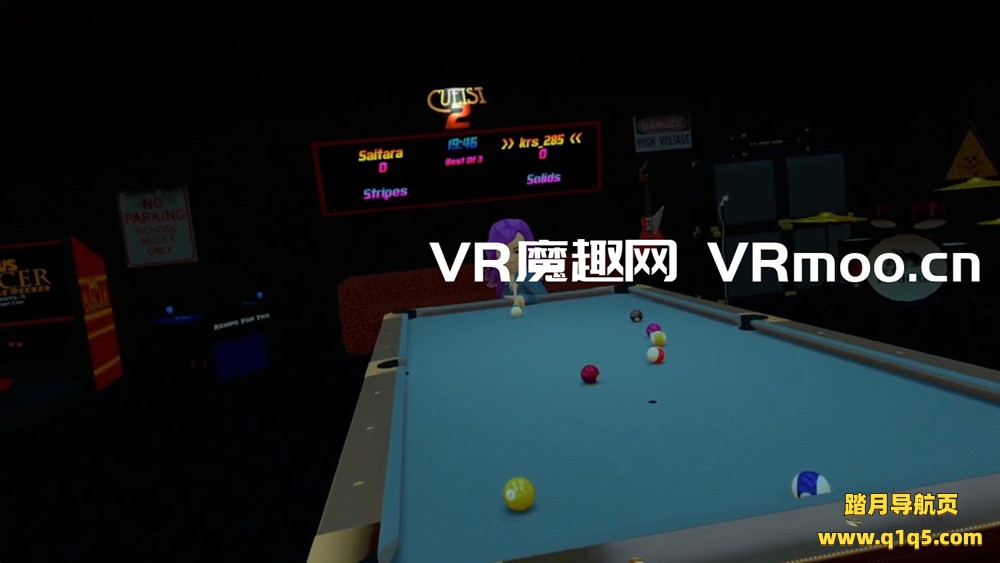 Oculus Quest 游戏《斯诺克台球》Cueist 2 VR