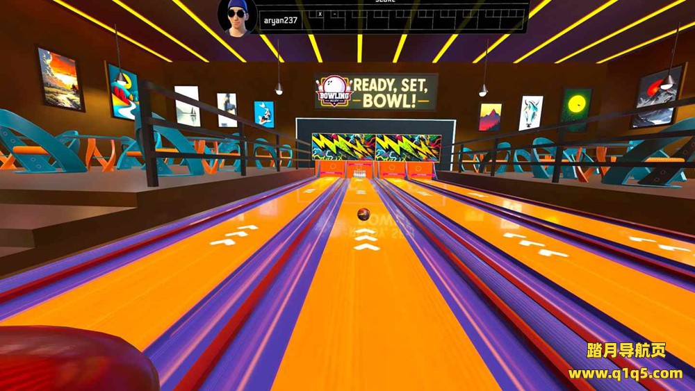 Meta Quest 游戏《保龄球馆》Bowling Alley