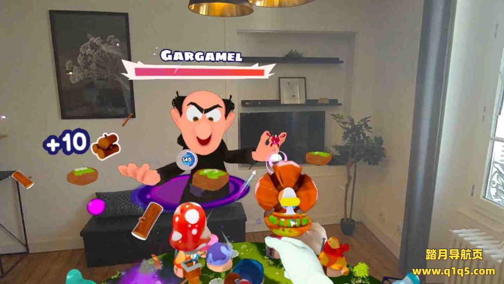 Meta Quest 游戏《蓝精灵 – 花之防御》The Smurfs – Flower Defense