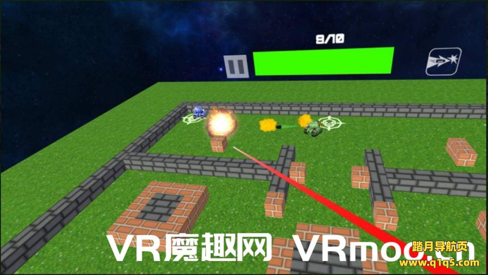 Oculus Quest 游戏《Tank Battle》坦克大战vr