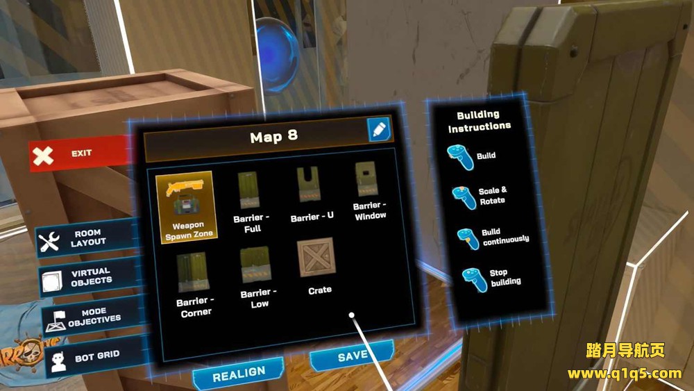 Meta Quest 游戏《空间行动》Spatial Ops