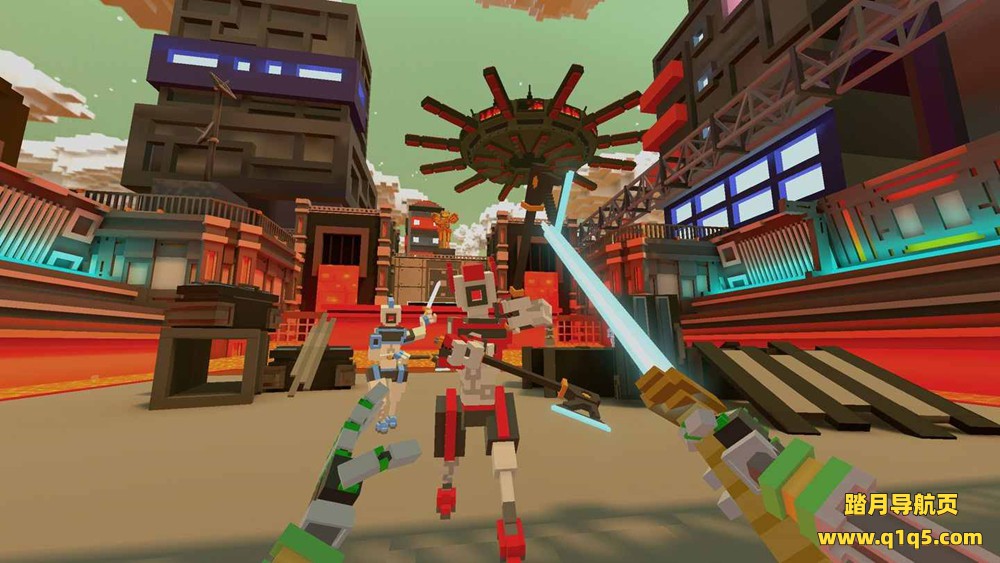 Meta Quest 游戏《超级像素克隆战斗》Clone Drone in the Hyperdomedani