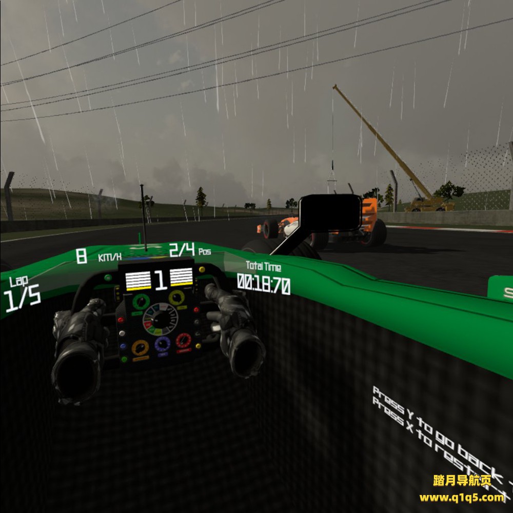 Oculus Quest 游戏《Fast Formula》超速方程式