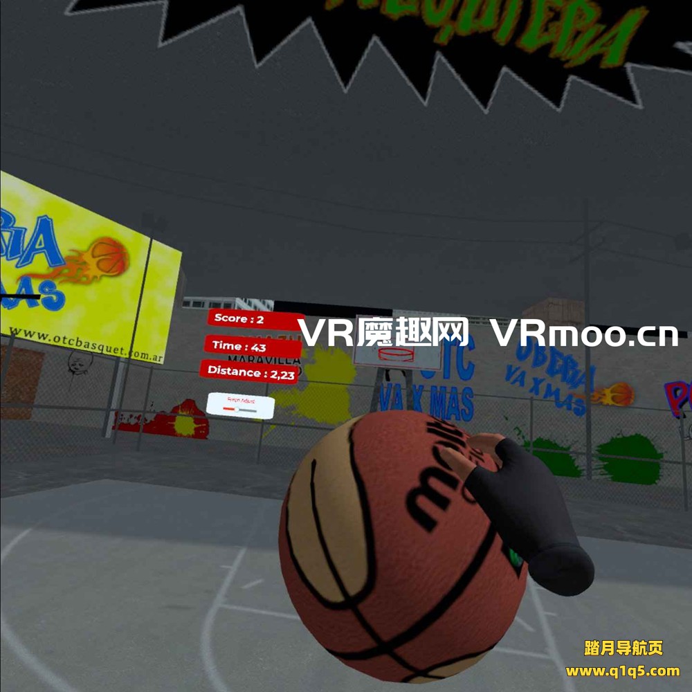 Meta Quest 游戏《篮球VR游戏》Basketball VR Game