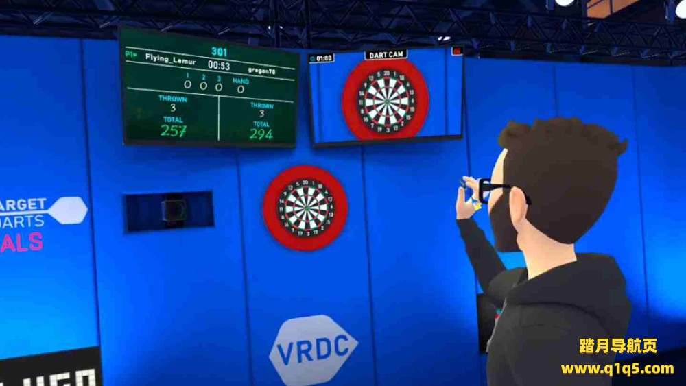 Oculus Quest 游戏《靶子上的VR飞镖》On Target VR Darts