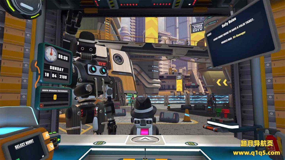 Oculus Quest 游戏《边境机器人 VR》Border Bots VR