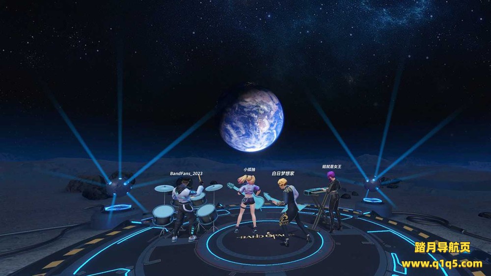 Oculus Quest 游戏《超弦乐队》BandSpace
