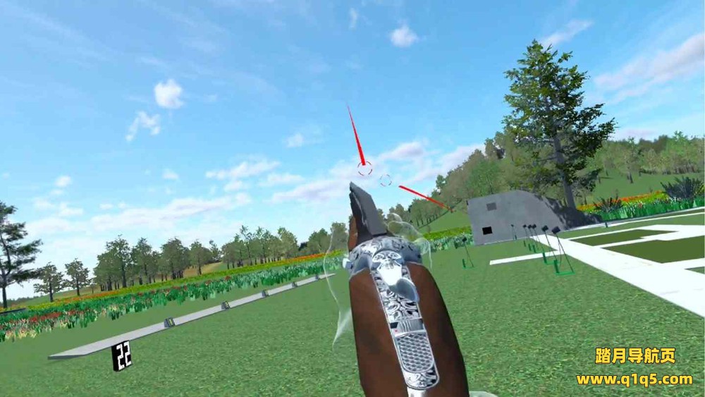 Meta Quest 游戏《飞碟射击VR》FULLCHOKE - Clay Shooting VR