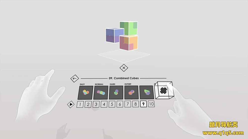 Oculus Quest 游戏《方块主义》Cubism