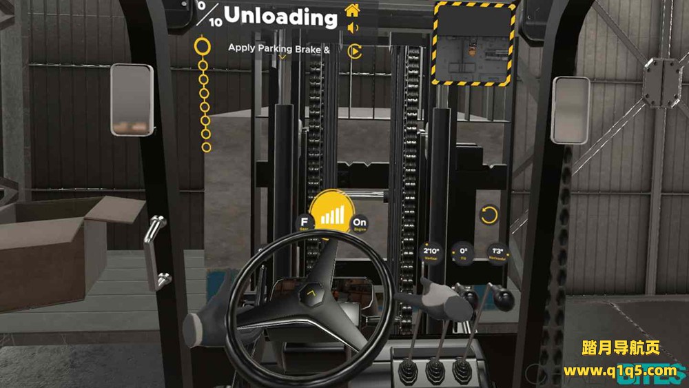 Oculus Quest 游戏《叉车驾驶模拟器》Chalkbites Forklift Simulator