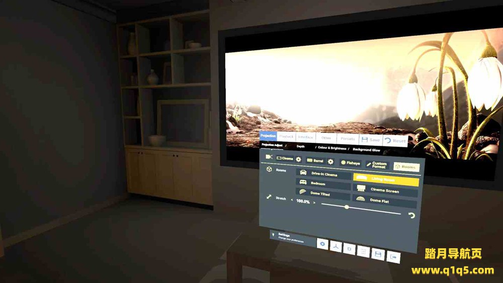 Meta Quest 视频软件《VR媒体播放器》Whirligig VR Media Player