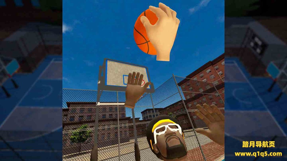 Oculus Quest 游戏《街头篮球VR》Pickup Basketball VR