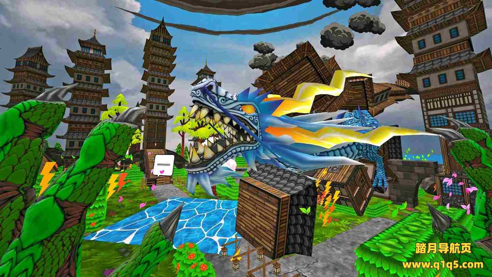 Oculus Quest 游戏《城市怪兽》Block Buster