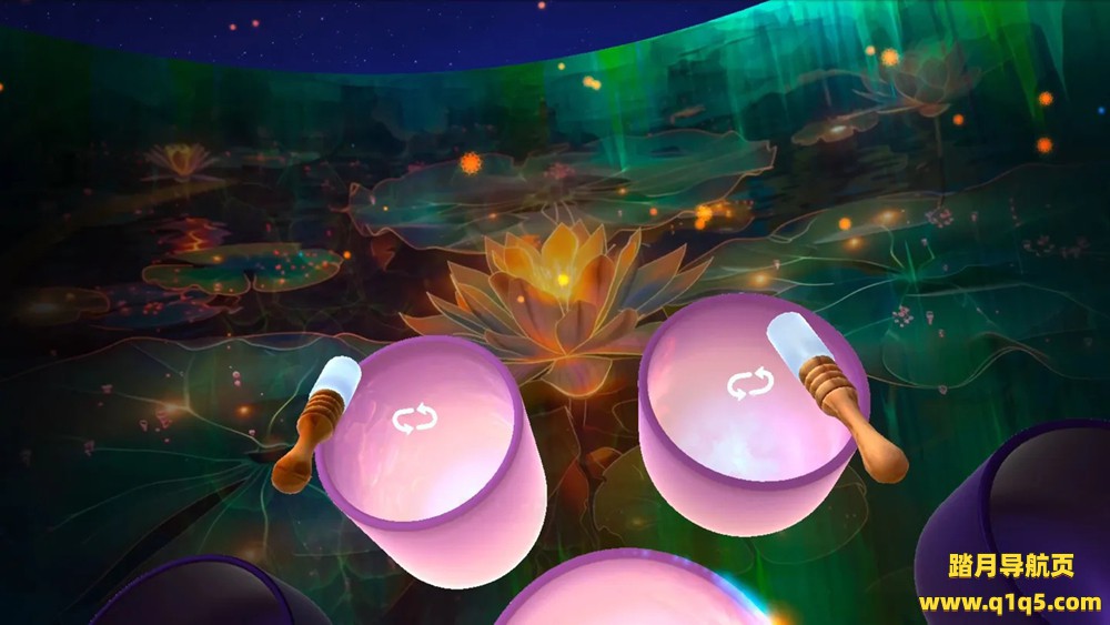 Meta Quest 游戏《声音疗愈体验》Sound Bath by TRIPP