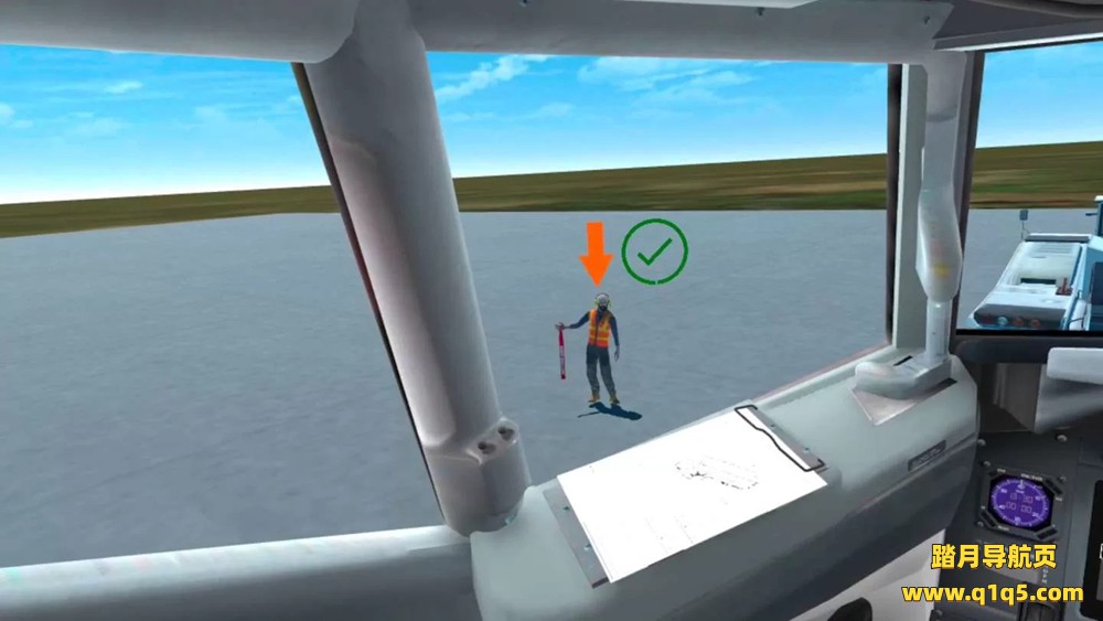 Oculus Quest 游戏《VRflow B737NG》飞行模拟 空客B737N