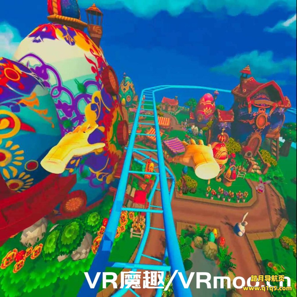 Oculus Quest 游戏《Theme Roller Coaster》主题过山车