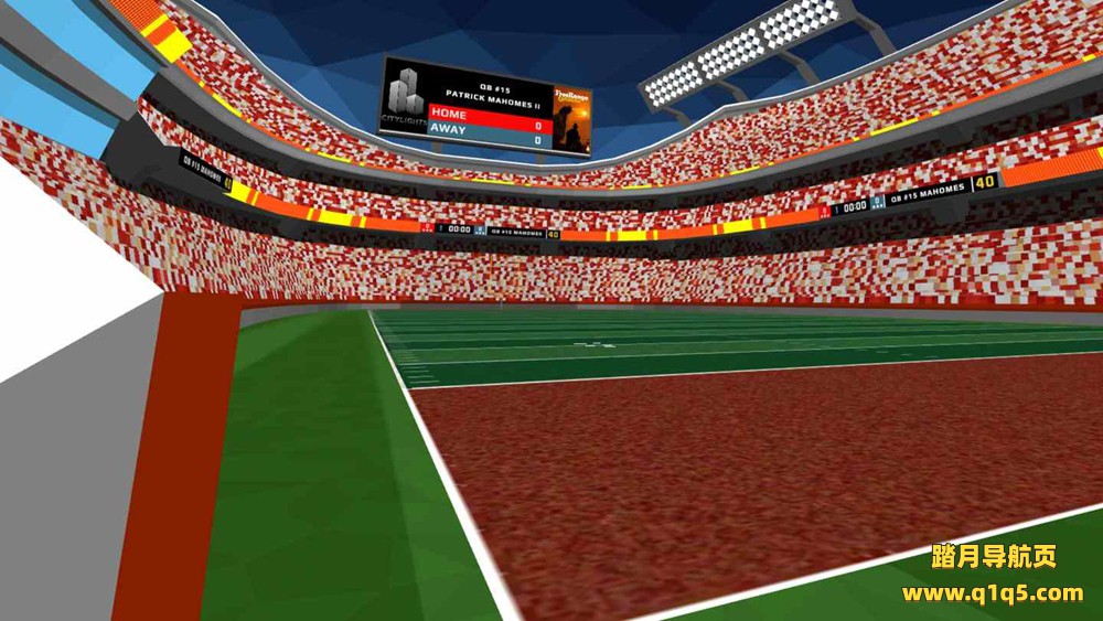 Oculus Quest 游戏《MVP 橄榄球 – 帕特里克·马霍姆斯》MVP Football – The Patrick Mahomes Experience